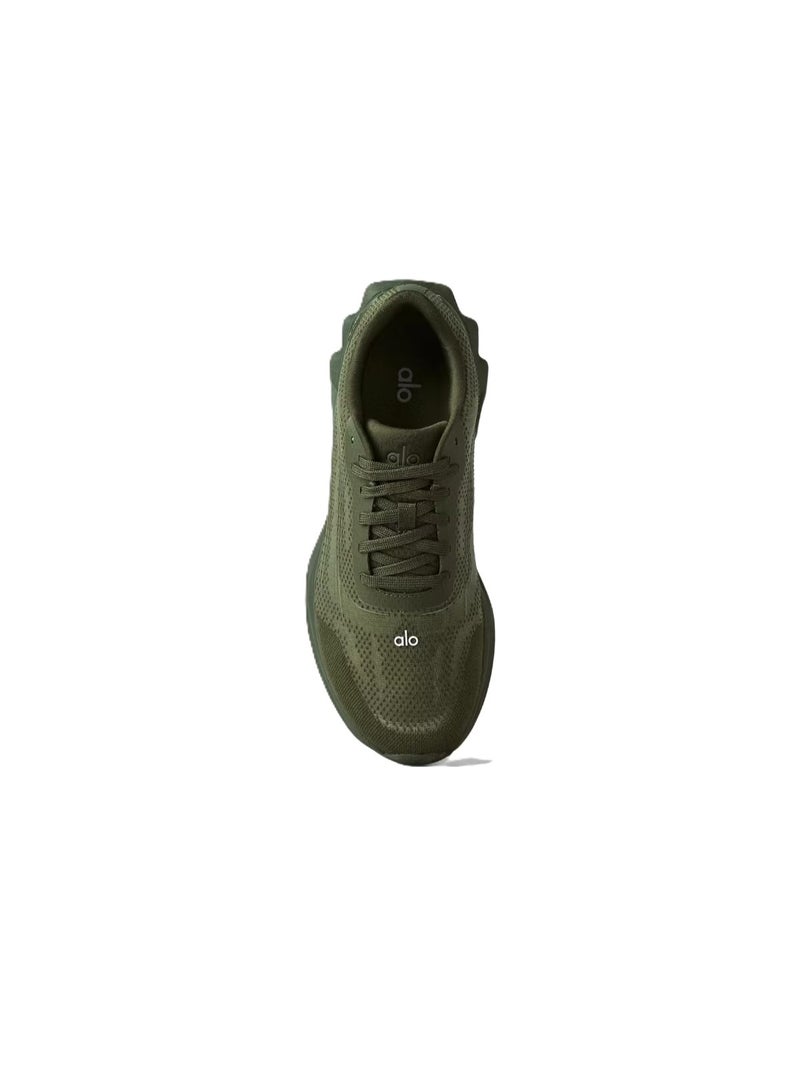 Alo Yoga Alo Runner Sports Shoes Dark Green - Image 4